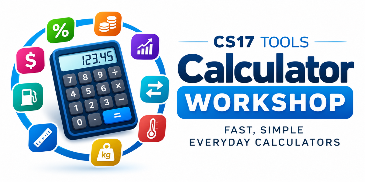 Calculator Workshop